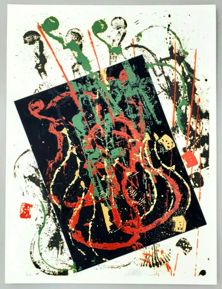 Serigrafía Arman - Composizione