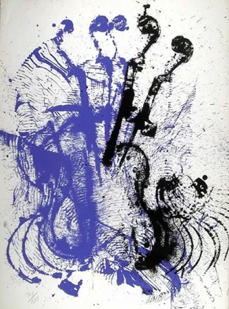 Serigrafía Arman - Electric Concerto
