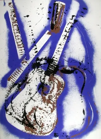 Serigrafía Arman - Flamenco