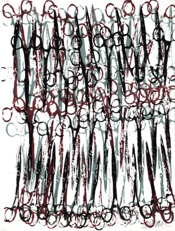 Litografía Arman - Gothic