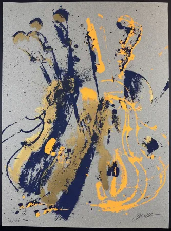 Serigrafía Arman - Grey Mood