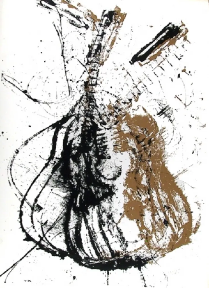 Serigrafía Arman -  Homage To Segovia