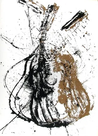 Serigrafía Arman -  Homage To Segovia