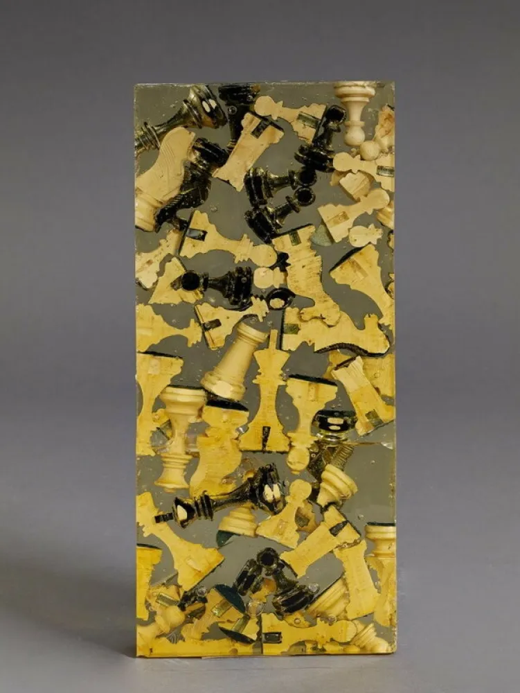 Múltiple Arman - Hommage a Duchamp. To and for Rose Selavy (scacchi)