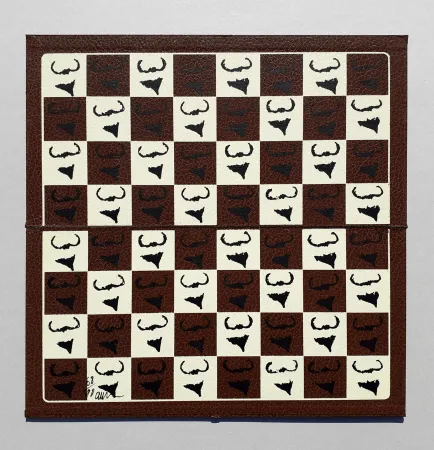 Serigrafía Arman - Hommage a Duchamp. To and for Rrose Selavy (scacchiera)