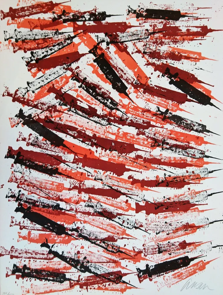 Litografía Arman - Hypored