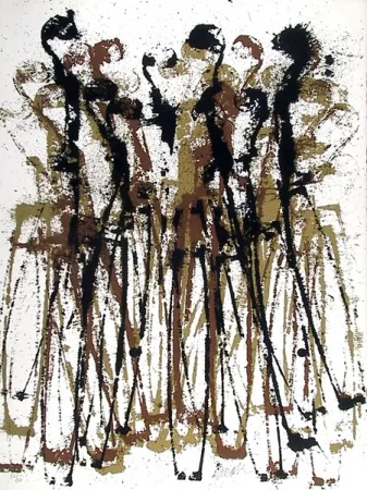 Serigrafía Arman - Intermission