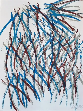 Litografía Arman - Jaws