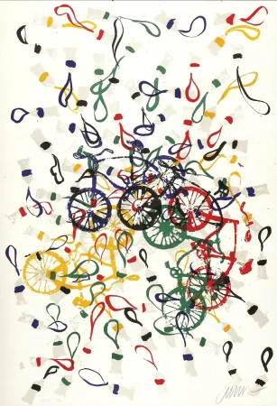 Litografía Arman - JO BARCELONE