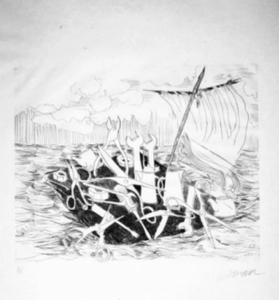 Libro Ilustrado Arman - Le naufrage de Méduse