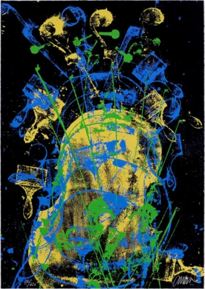 Serigrafía Arman - Melody for Strings 3