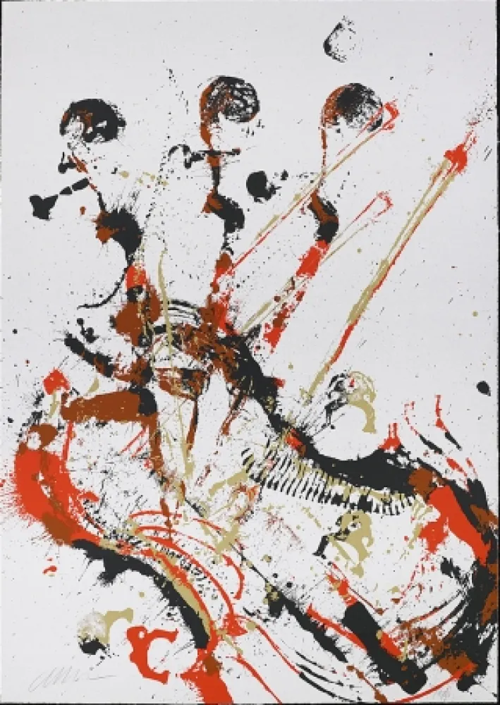 Serigrafía Arman - Melody for Strings II