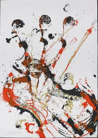 Serigrafía Arman - Melody for Strings II