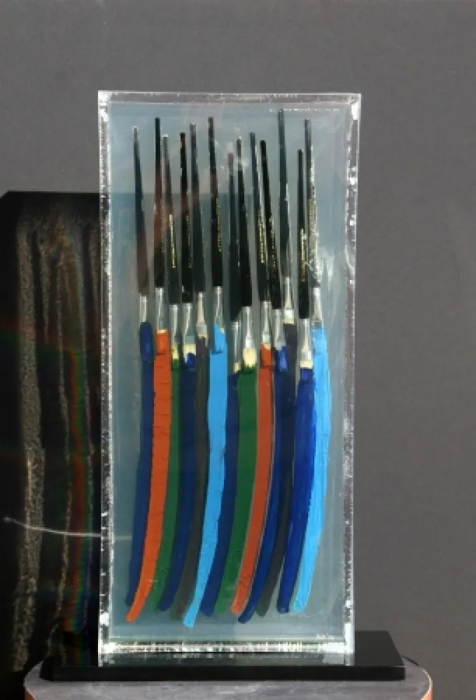 Litografía Arman - Paintbrushes I