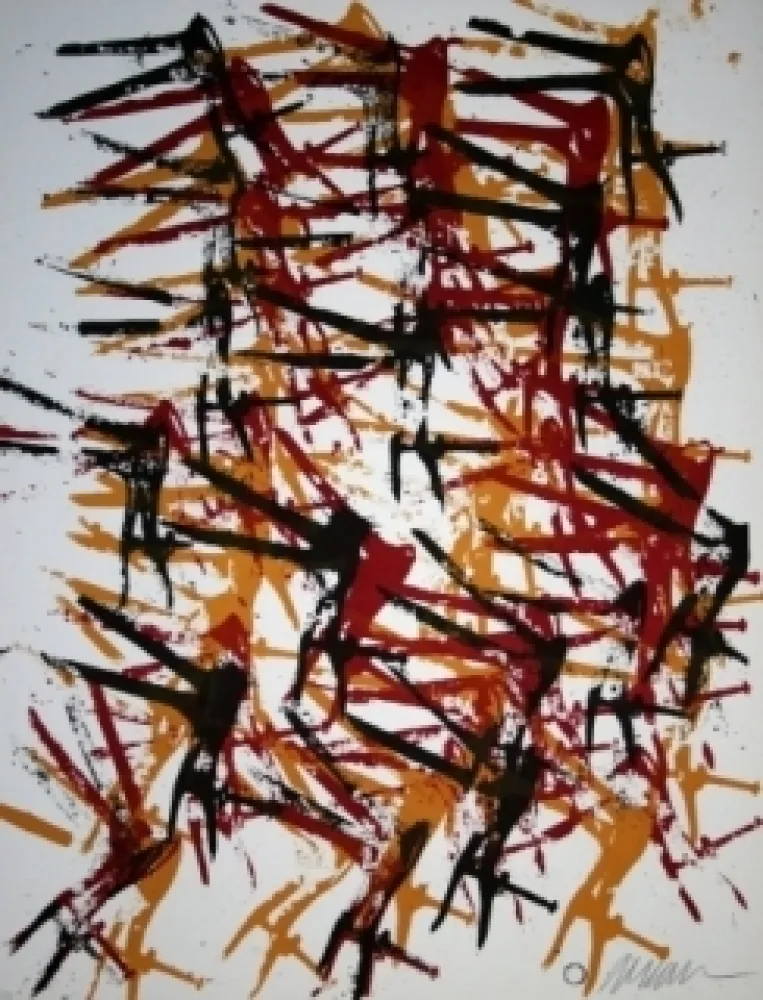 Litografía Arman - Pinces