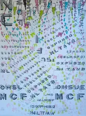 Litografía Arman - Pour Allergancirca (1995)