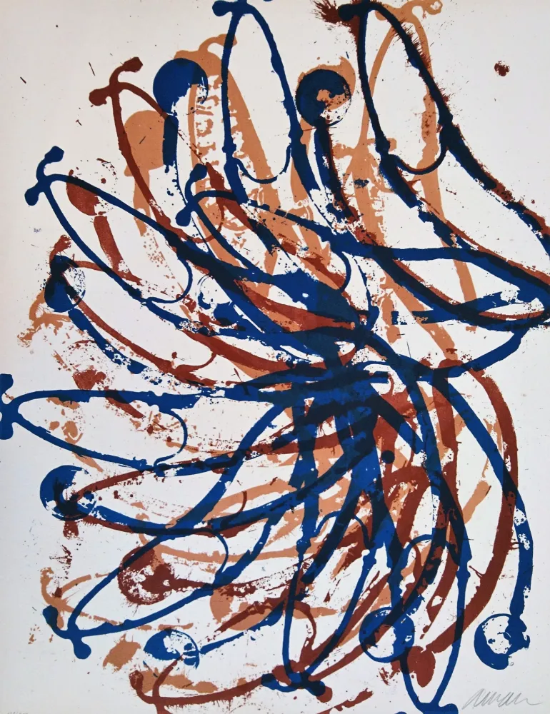 Litografía Arman - Rien ne bat plus !