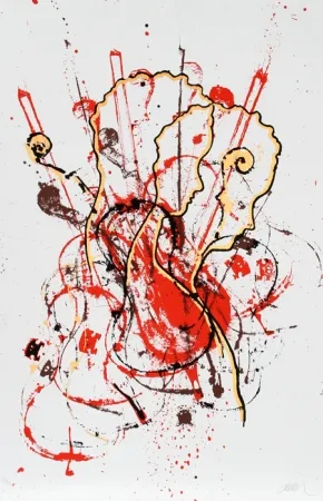 Serigrafía Arman - Sans titre