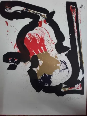 Litografía Arman - Sans titre