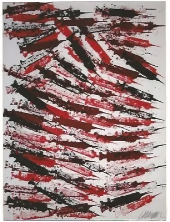 Litografía Arman - Seringues