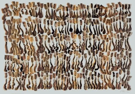 Serigrafía Arman - Tubes de gouache