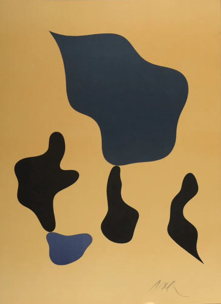Litografía Arp - Composition, 1965 - Hand-signed