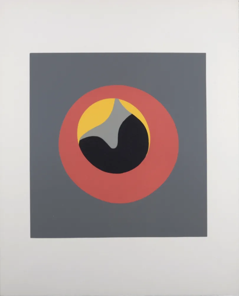 Grabado En Madera Arp - Composition (D)