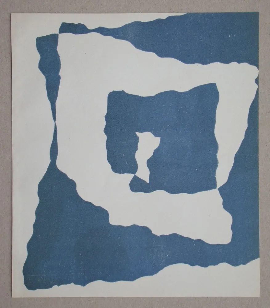 Grabado En Madera Arp - Configuration I, 1949