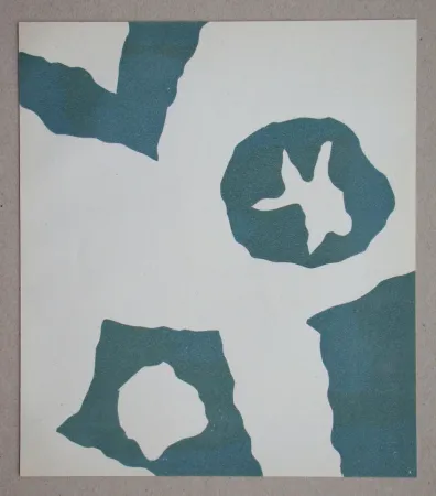 Grabado En Madera Arp - Configuration II, 1949