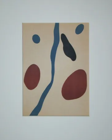 Litografía Arp - Constellation