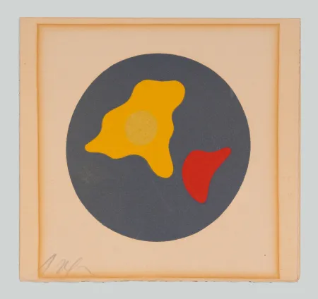 Grabado En Madera Arp - Formen in Kreis