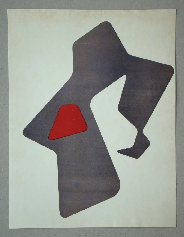 Litografía Arp - Heaume