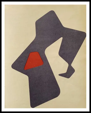 Litografía Arp - LE HEAUME