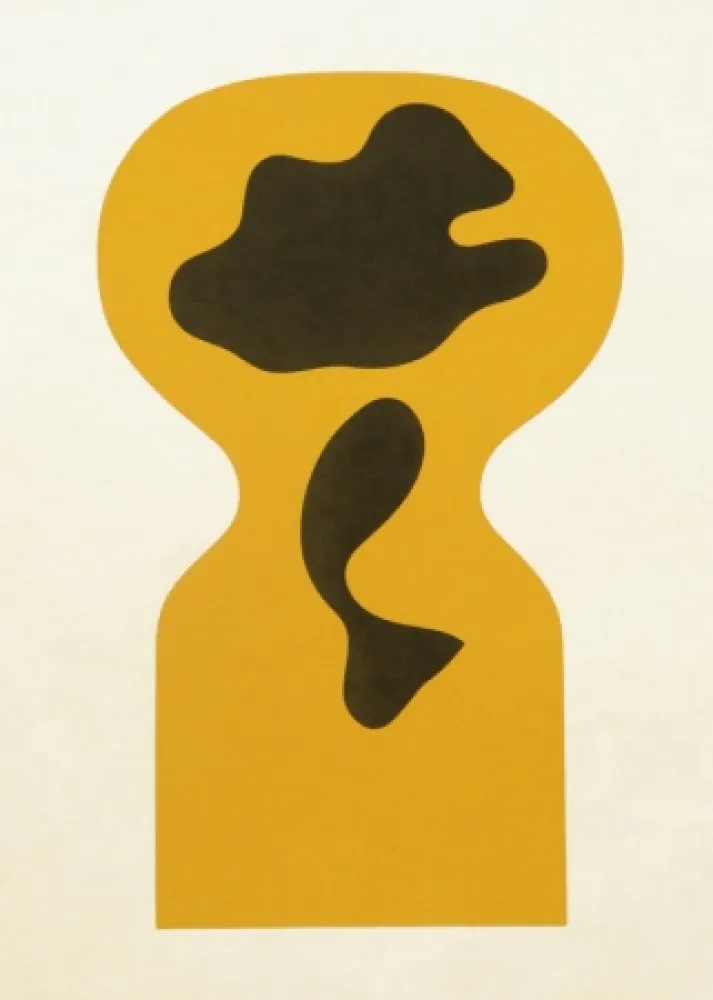 Grabado En Madera Arp - Le Soleil Recercle 