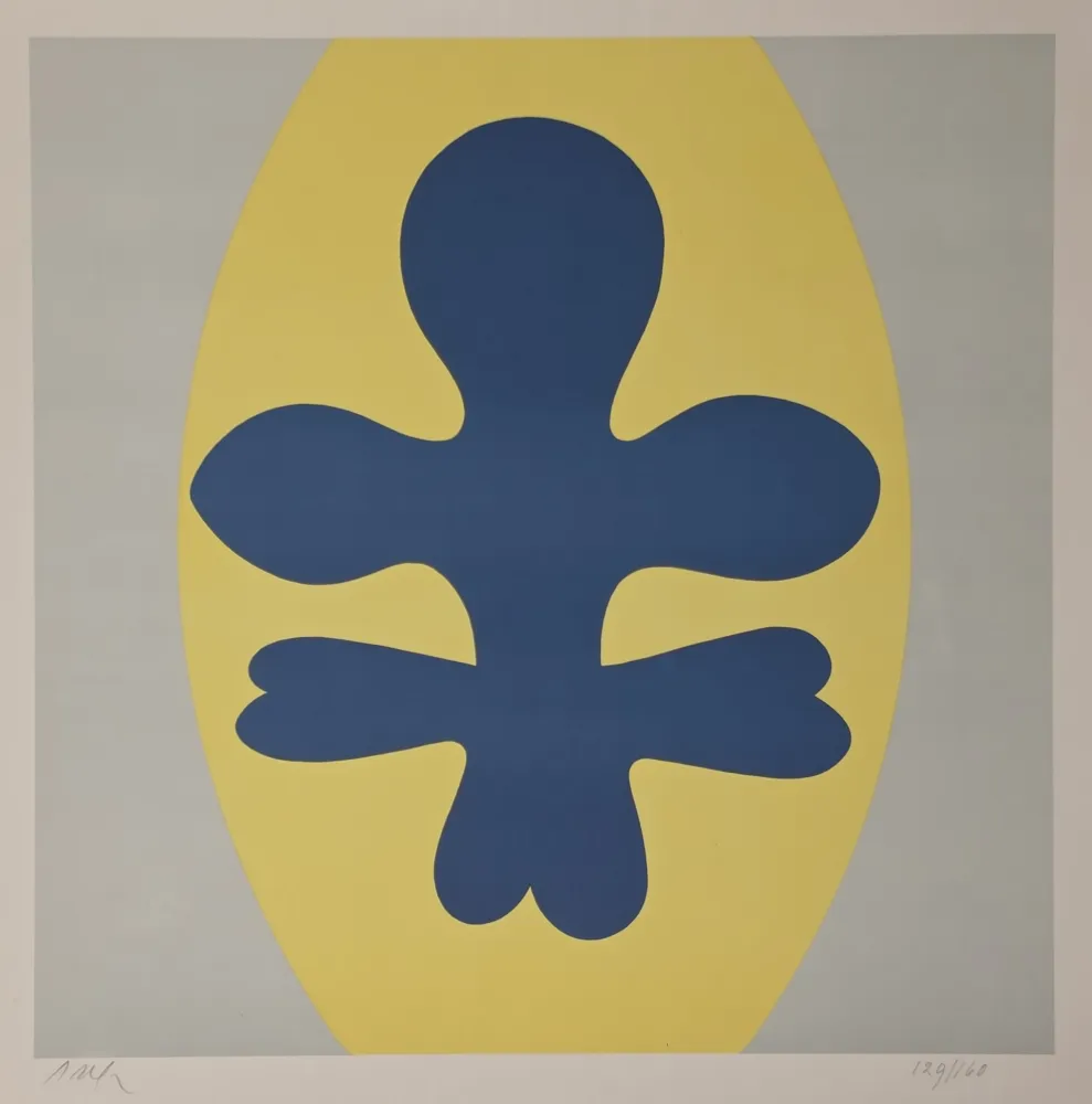 Litografía Arp - Pflanzenbild