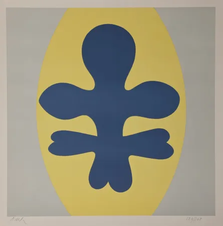 Litografía Arp - Pflanzenbild
