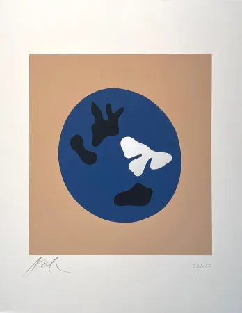 Serigrafía Arp - Sans titre