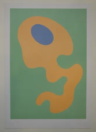 Litografía Arp - Wolkengeschöpf