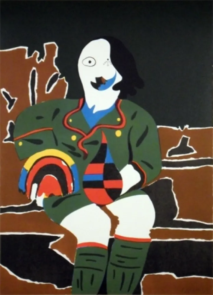 Litografía Arroyo - Il Pittore di Monaco