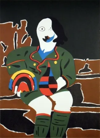 Litografía Arroyo - Il Pittore di Monaco