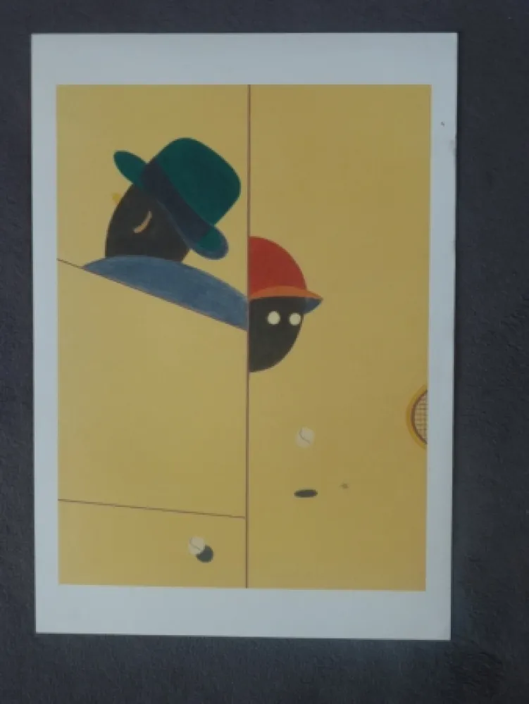 Litografía Arroyo - Tennis