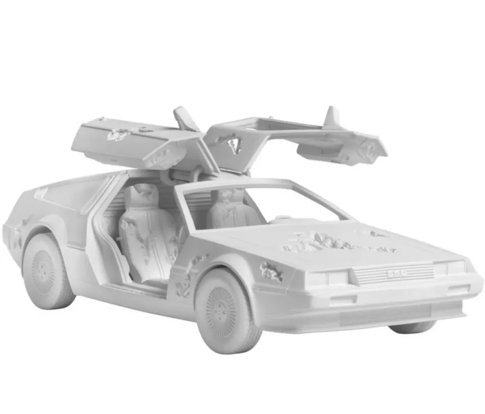 Múltiple Arsham - Eroded Delorean (white)