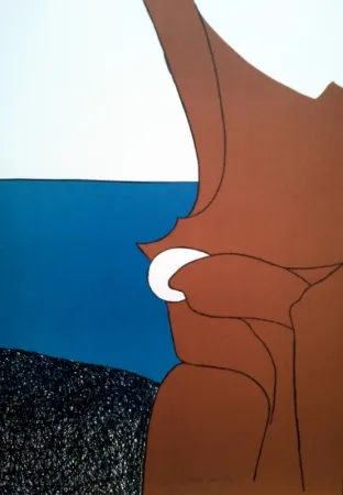 Litografía Artigas - LE BIJOU BLANC