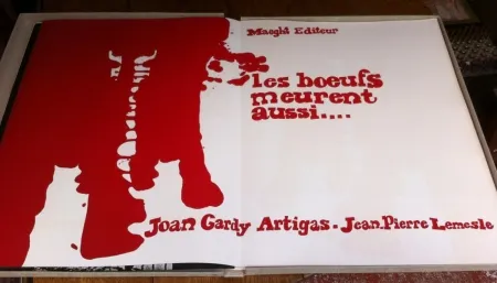 Libro Ilustrado Artigas - Les boeufs meurent aussi