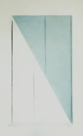 Aguatinta Asse - Verticales sur un versant