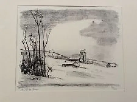 Grabado Asselin - Maurice Asselin.  Dix estampes originales.