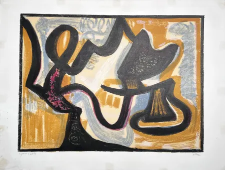 Litografía Atlan - Le Simoun 