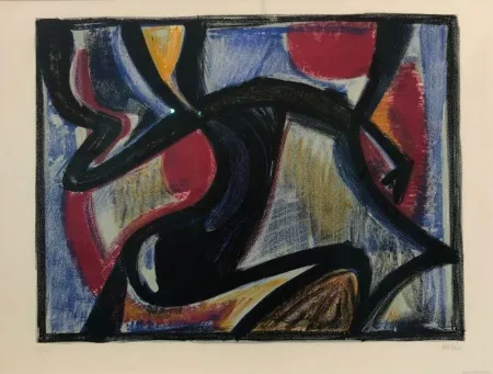 Litografía Atlan - Les Hespérides 