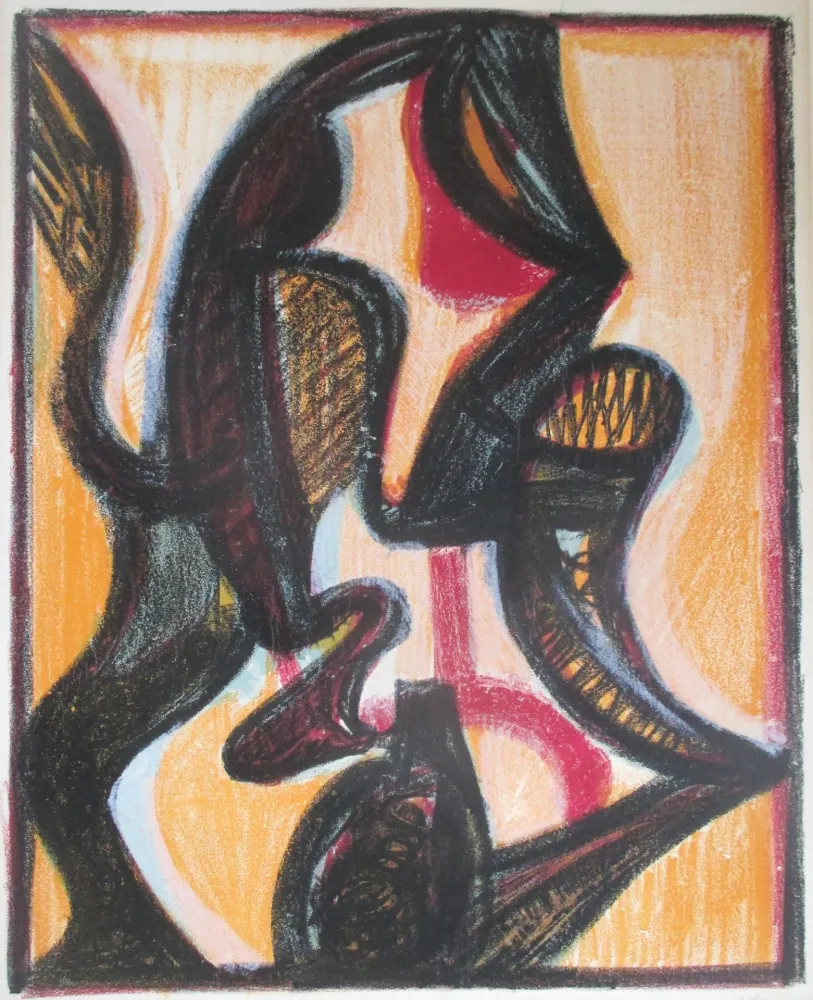 Litografía Atlan - Orient