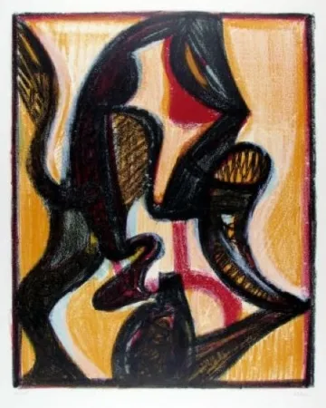 Litografía Atlan - Orient